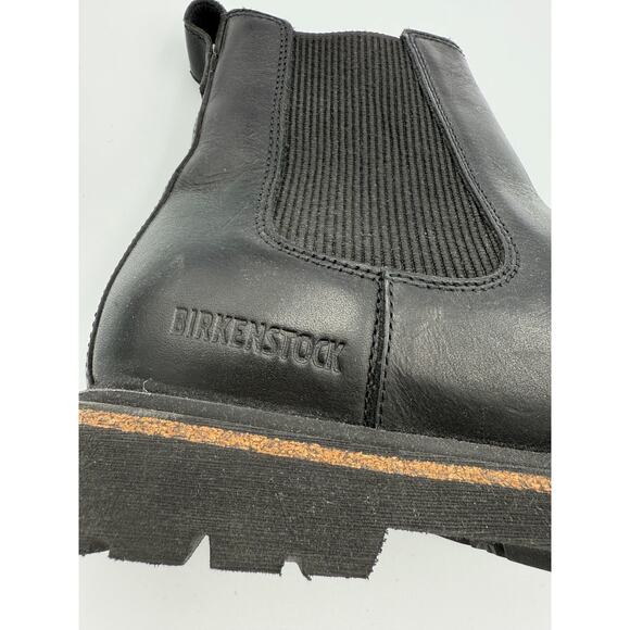 $200 Birkenstock Highwood Slip On Black Women's 7-7.5 Narrow (EU38N) - Picture 4 of 6